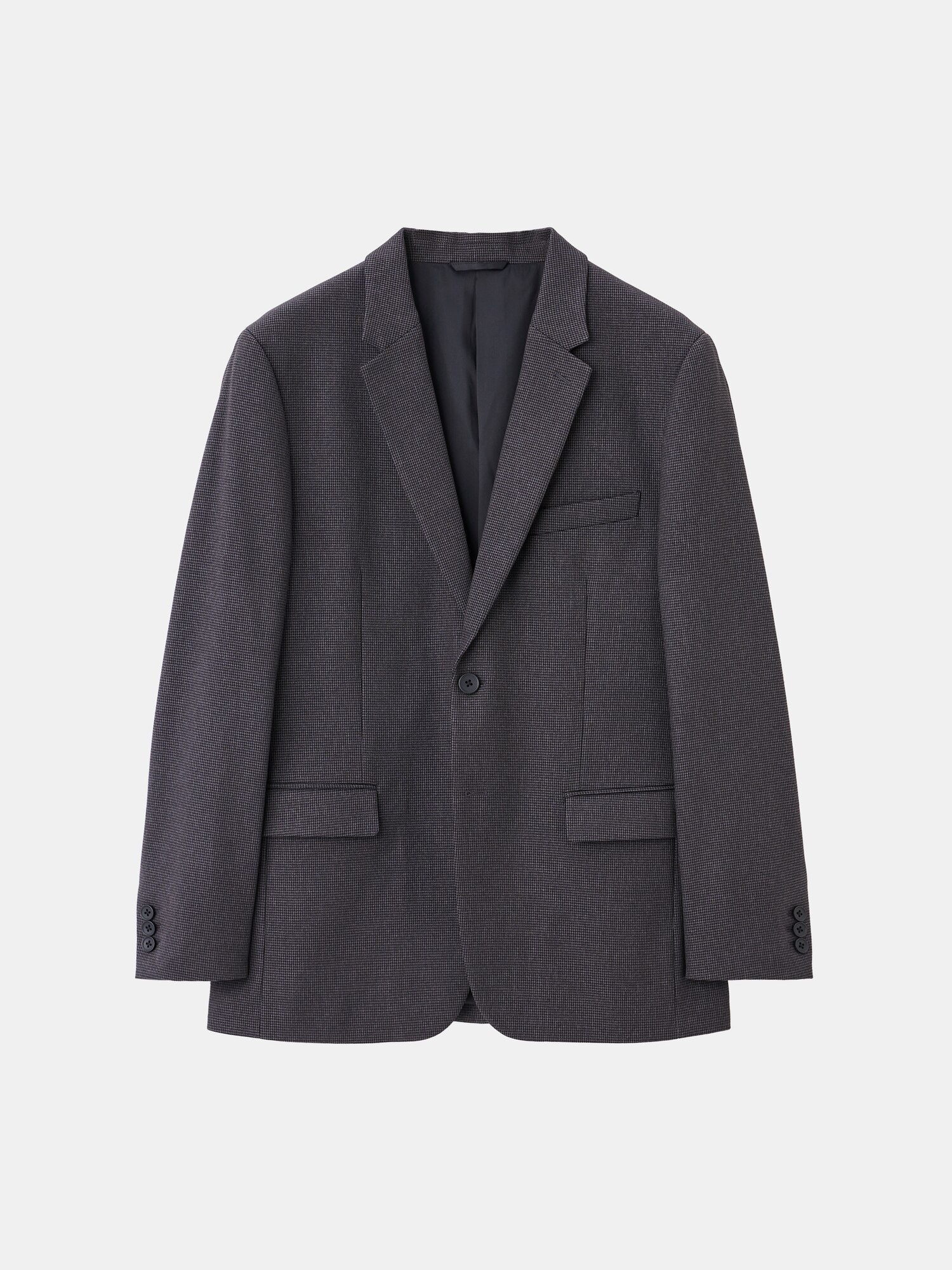 専用【プラステ】スーツ　ポリレーヨンストレッチ　ネイビー　S／S　美品 専用【プラステ】スーツ ポリレーヨンストレッチ ネイビー S／S