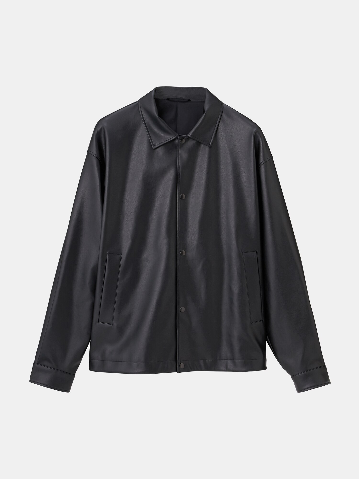 PLST(プラステ)公式 | フェイクレザーコーチジャケット