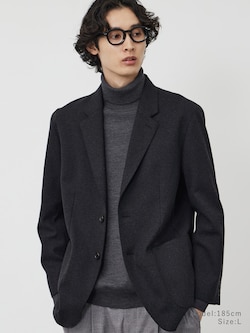 プレシャスニットメルトンジャケット