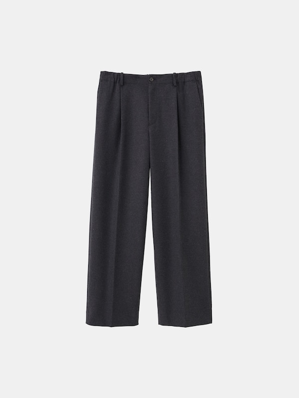 プレシャスニットメルトンワイドパンツ