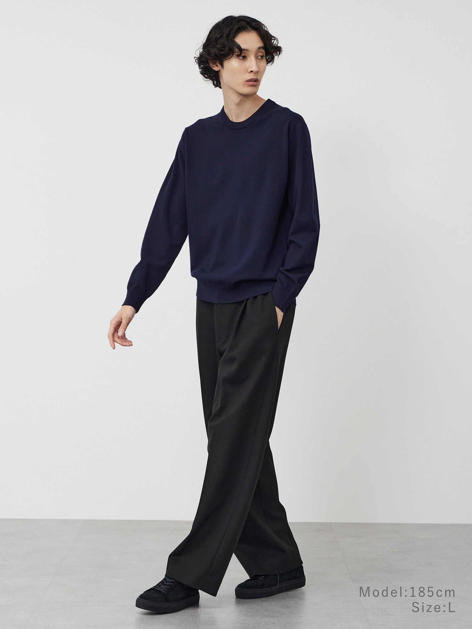 PLST(プラステ)公式 | プレシャスニットメルトンワイドパンツ