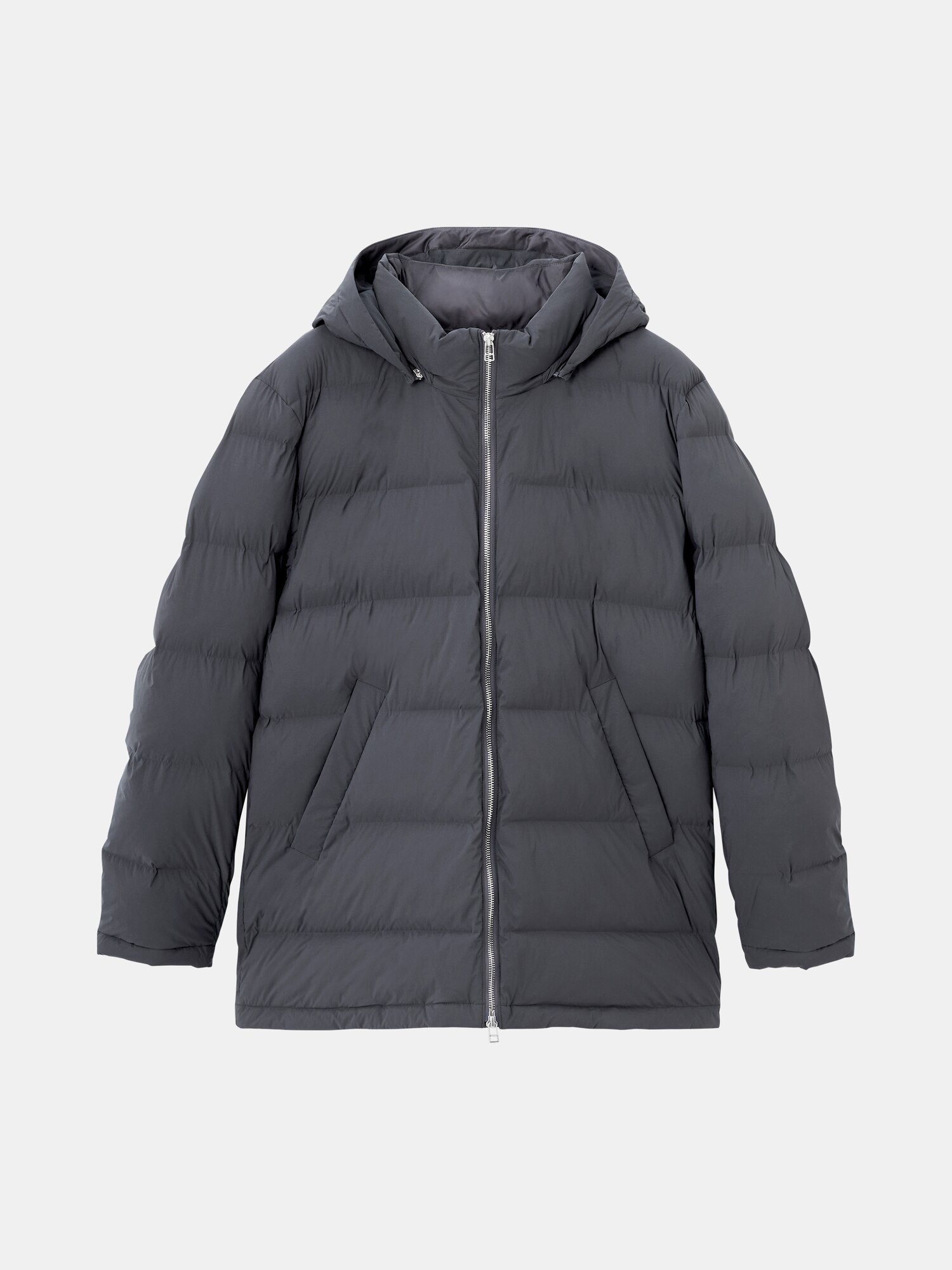 発*！様 PLST ストレッチノンキルトノーカラーパデッドジャケット Mサイズ PLST(プラステ)公式 | ストレッチノンキルトノーカラーパデッド