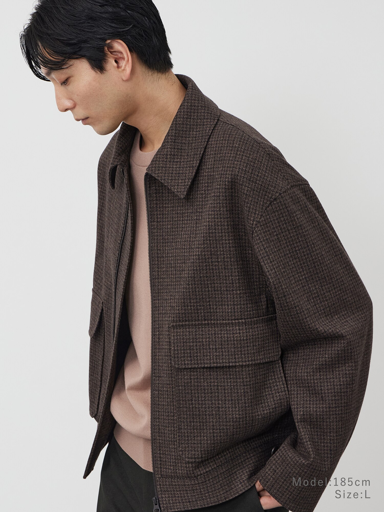 PLST(プラステ)公式 | メンズのプレシャスニットメルトン (ブルゾン)