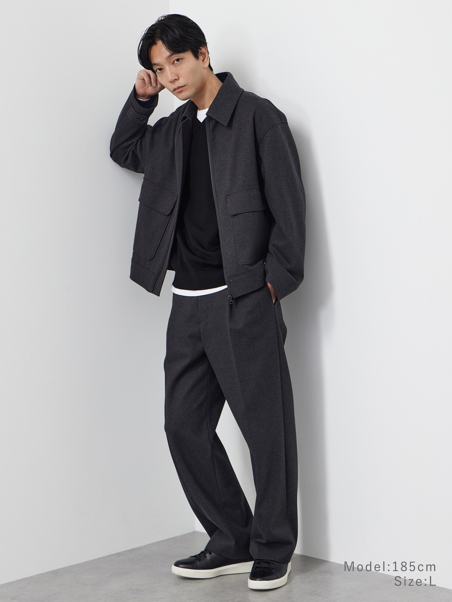 PLST(プラステ)公式 | プレシャスニットメルトンジップアップブルゾン