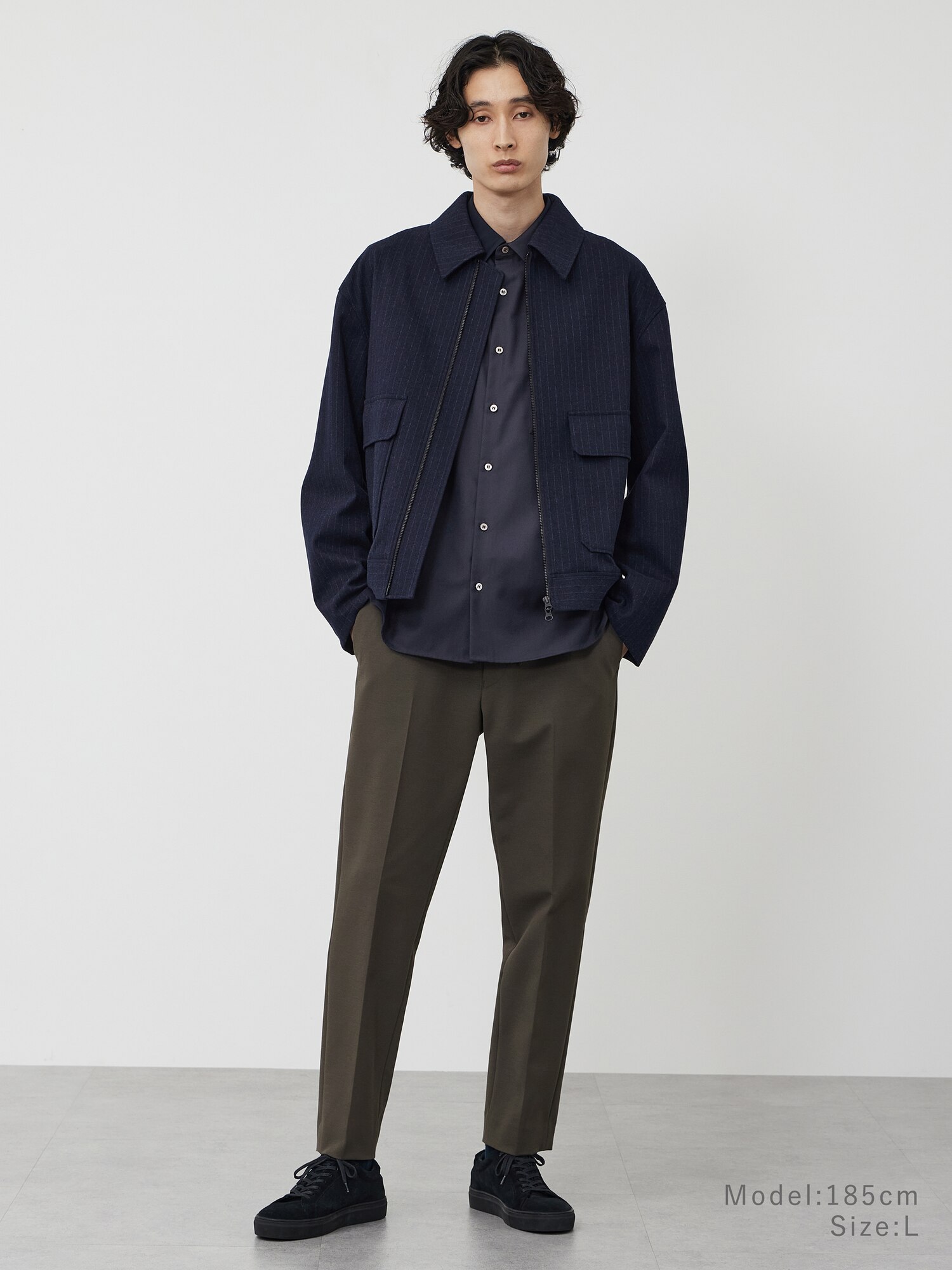 PLST(プラステ)公式 | プレシャスニットメルトンジップアップブルゾン