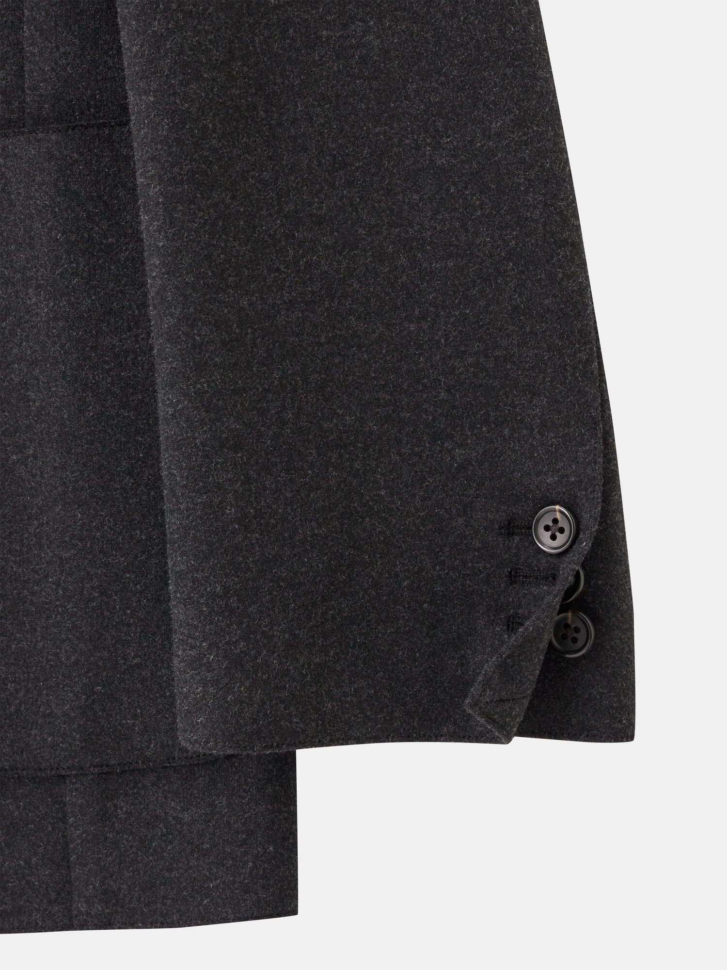 プレシャスニットメルトンダブルブレストコート ダークグレー　ヘリンボーン PLST(プラステ)公式 | プレシャスニットメルトンダブルブレスト