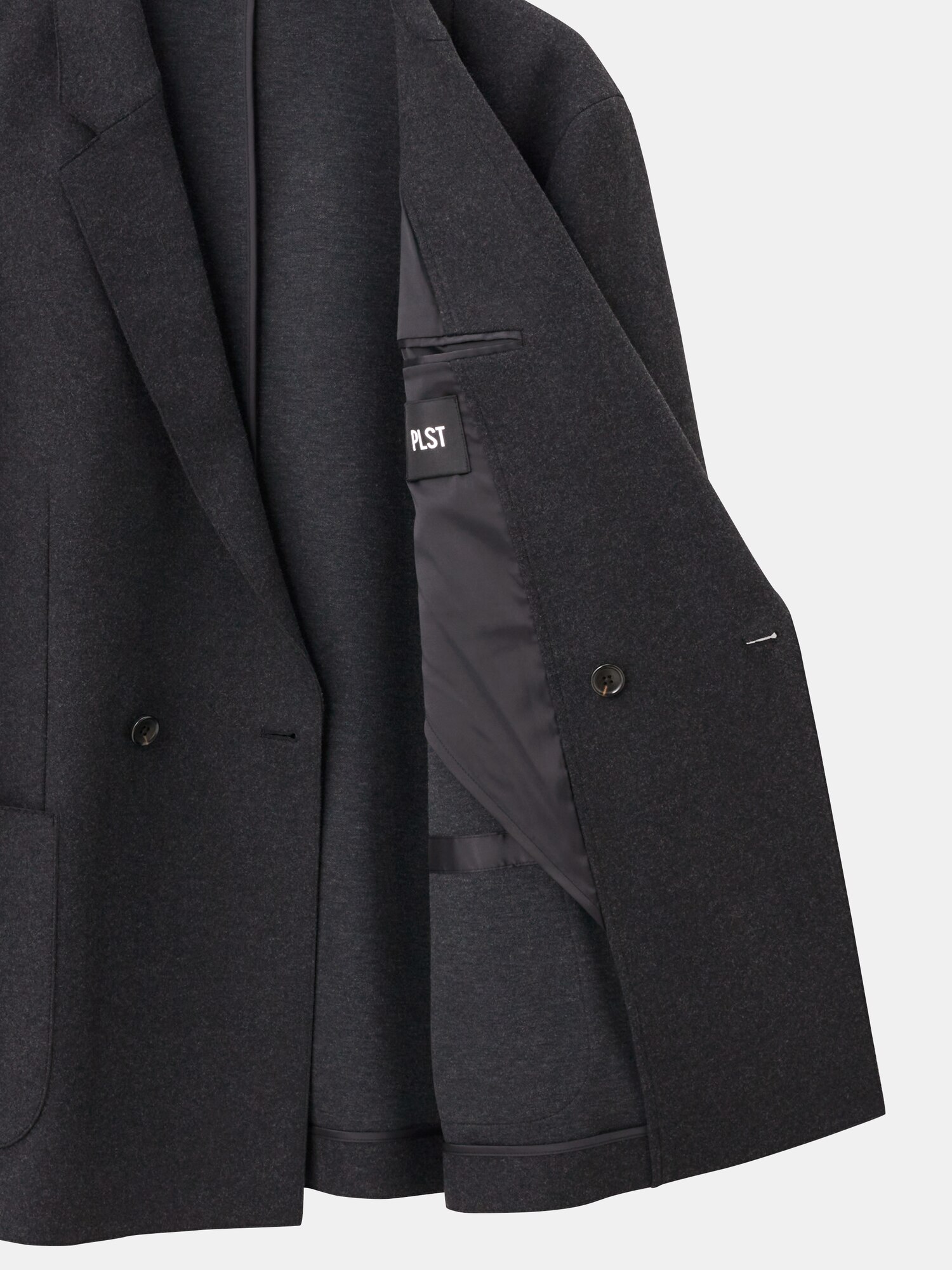 PLST(プラステ)公式 | プレシャスニットメルトンダブルブレストジャケット