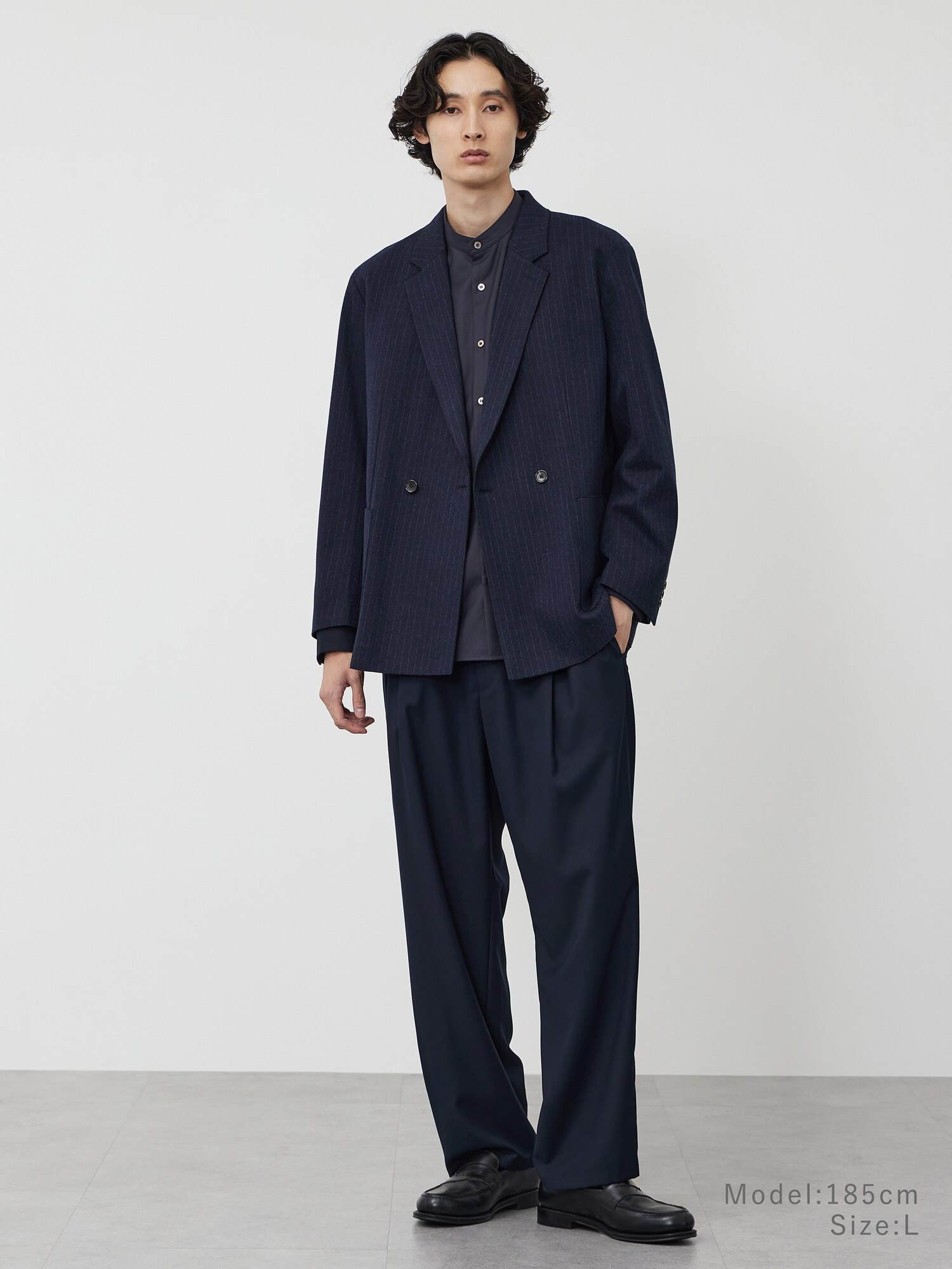 PLST(プラステ)公式 | プレシャスニットメルトンダブルブレストジャケット