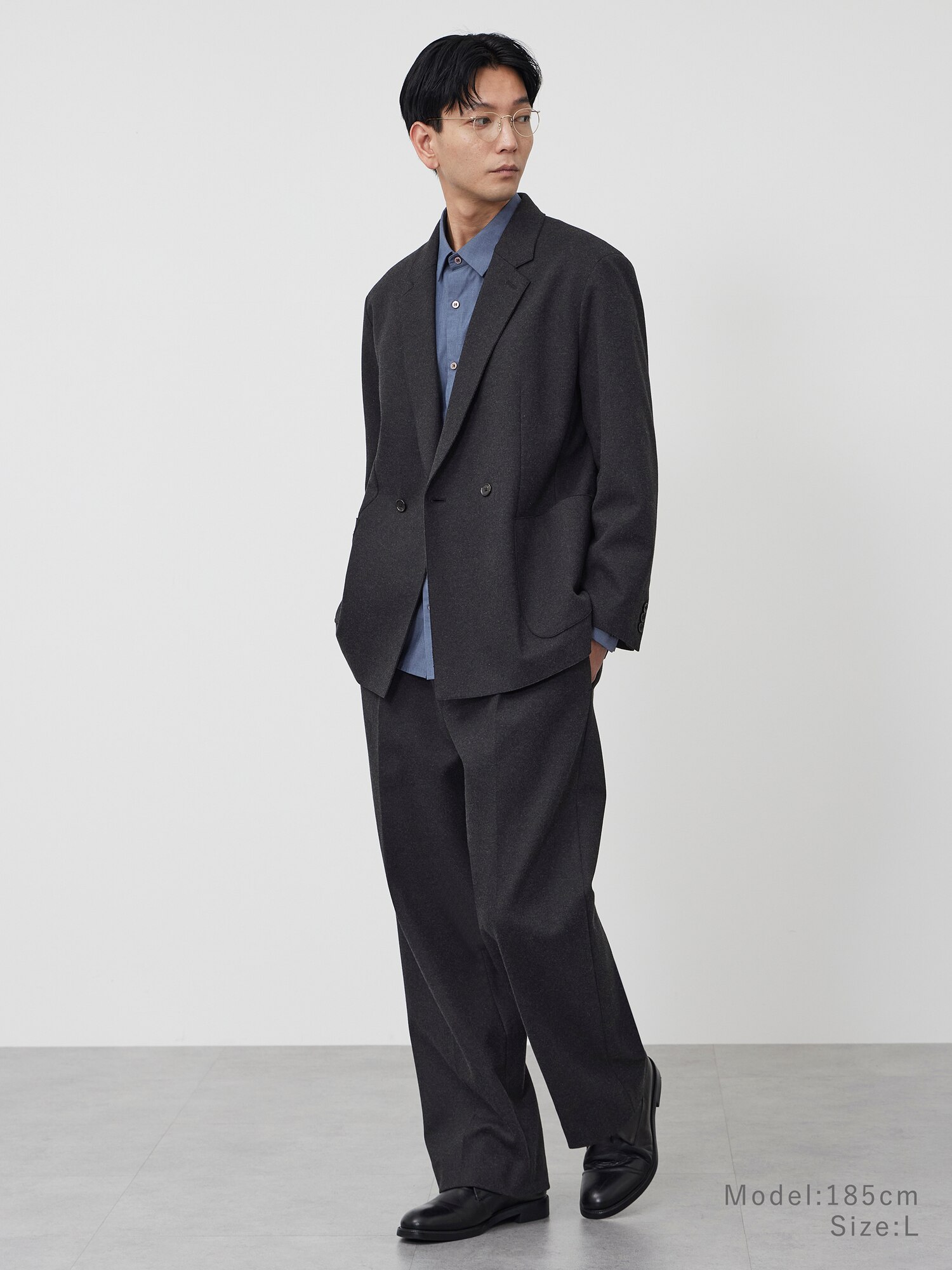 PLST(プラステ)公式 | プレシャスニットメルトンダブルブレストジャケット