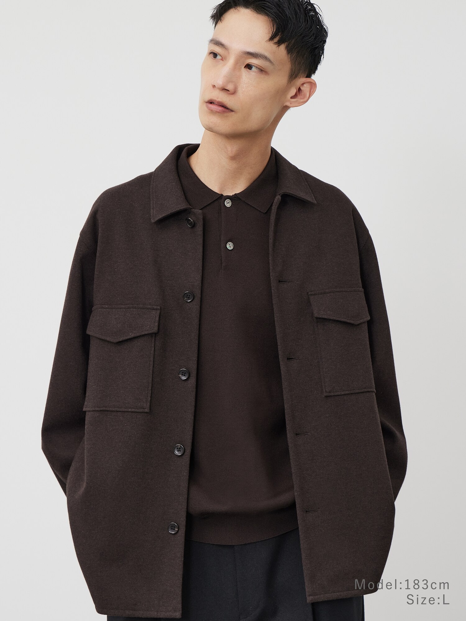 PLST(プラステ)公式 | メンズのプレシャスニットメルトン (ブルゾン)