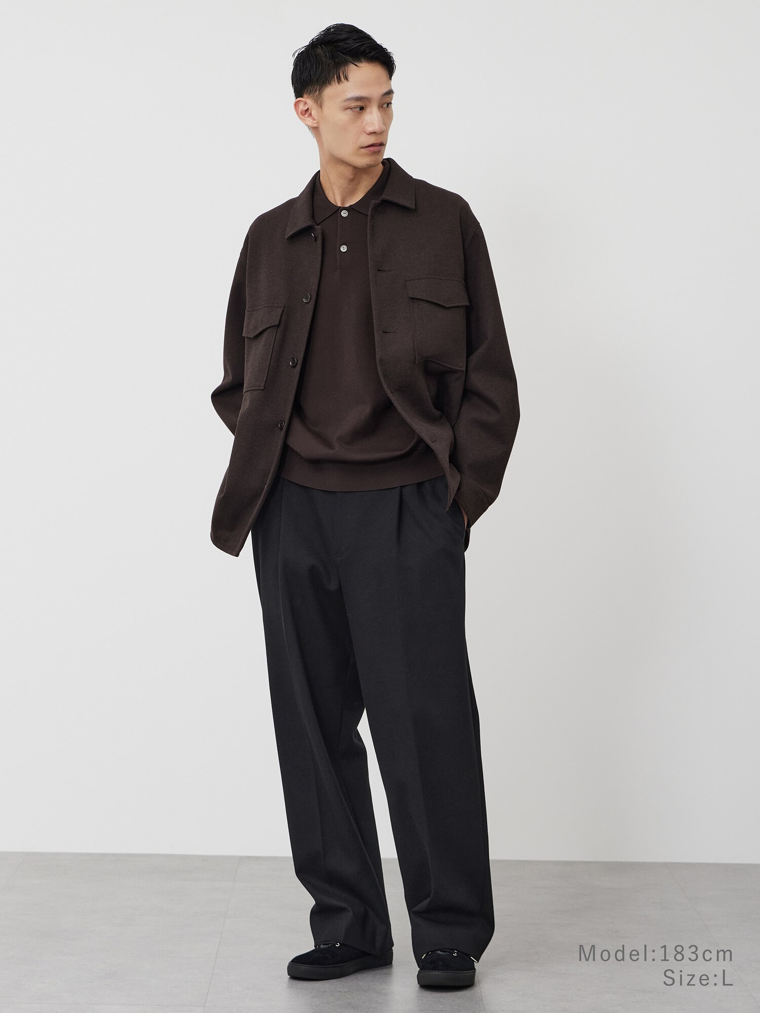 PLST(プラステ)公式 | プレシャスニットメルトンシャツブルゾン