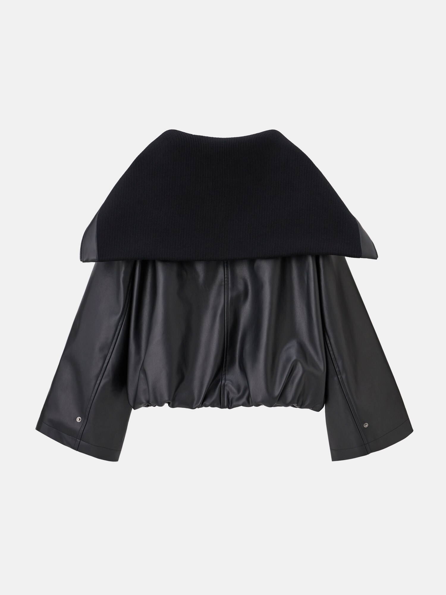 PLST(プラステ)公式 | フェイクレザービッグカラーブルゾン