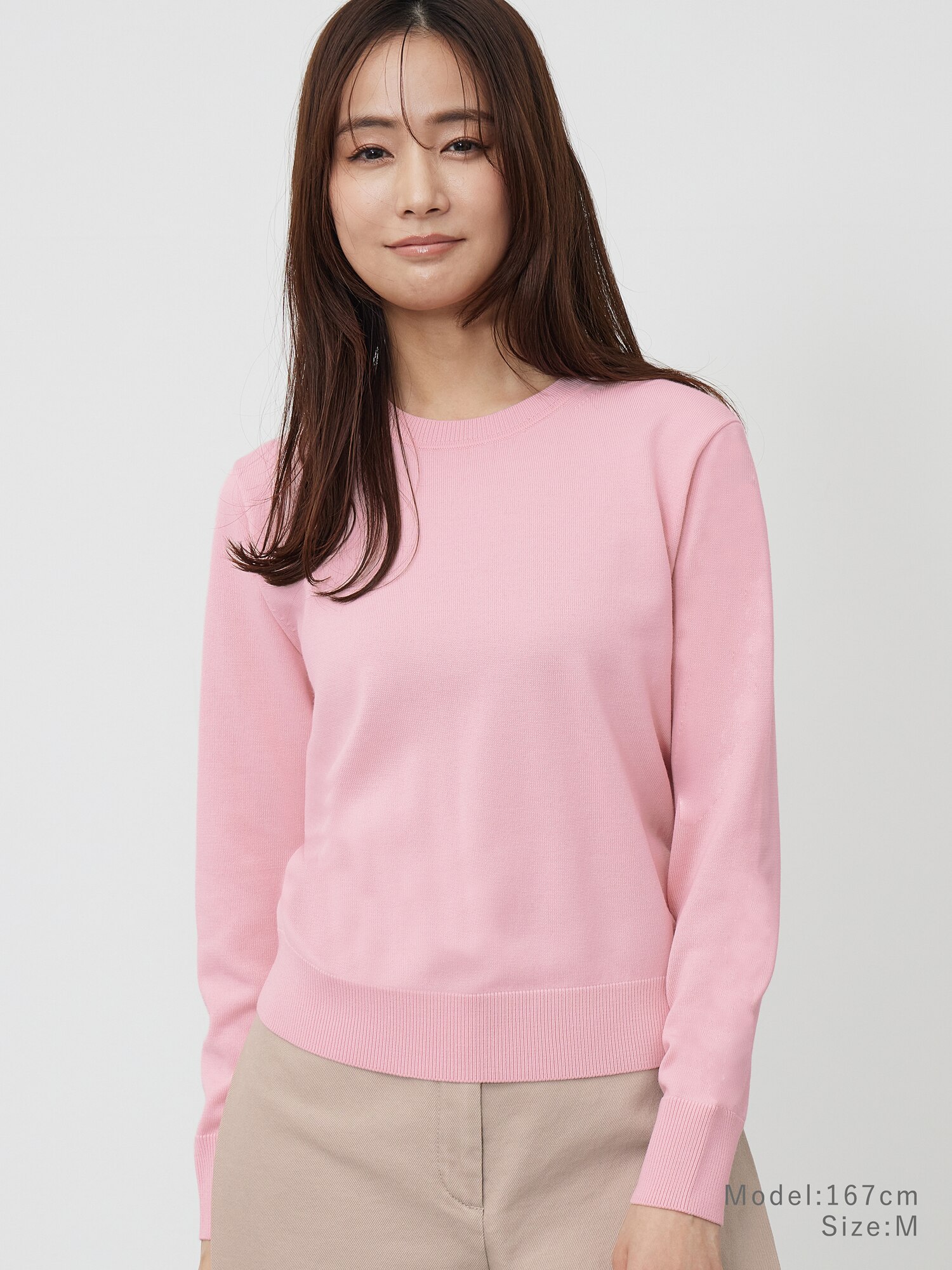 PLST(プラステ)公式 | メリノウールブレンドクルーネックセーター