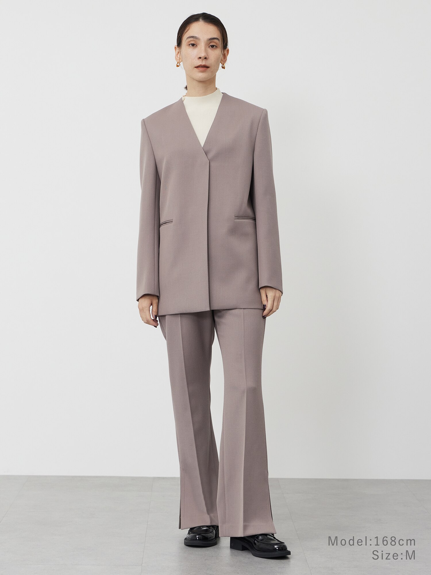 PLST(プラステ)公式 | ウールブレンドカルゼジャケット