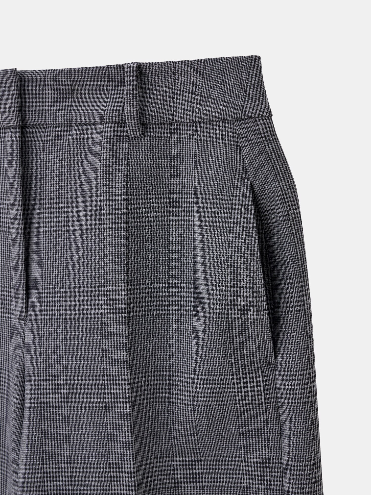 プラステ　セットアップ　パンツ　ウォームリザーブ　L/L　グレンチェック プラステ セットアップ パンツ ウォームリザーブ L/L グレンチェック