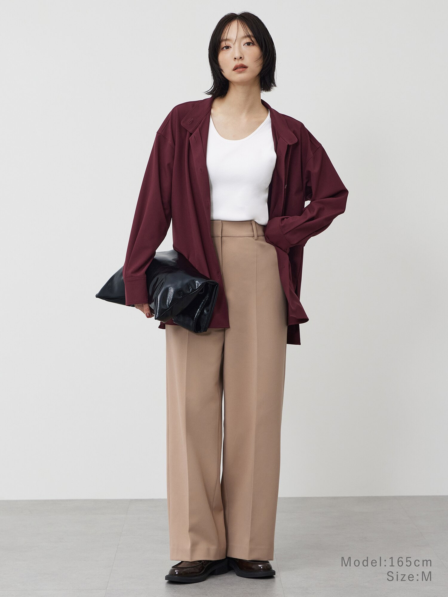 PLST(プラステ)公式 | スタンドカラーシャツ