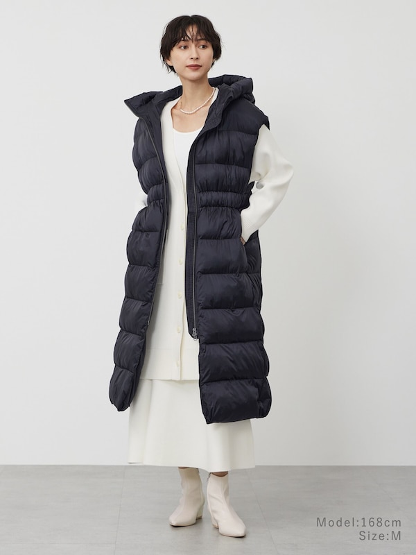 リモンタパデッドロングベスト