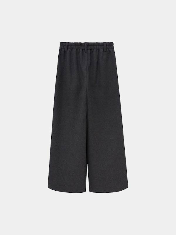 プレシャスニットメルトンイージーワイドパンツ