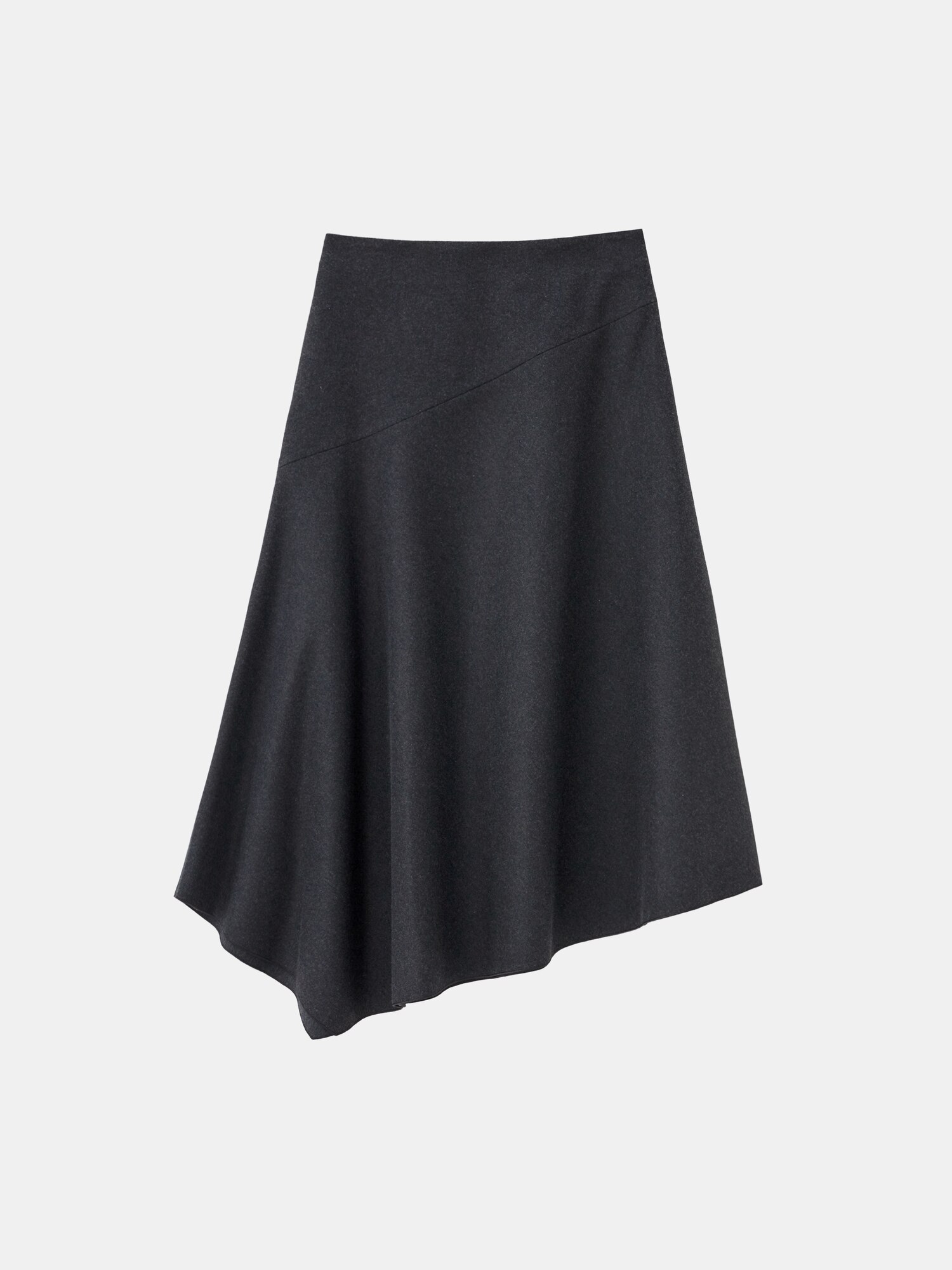 PLST(プラステ)公式 | プレシャスニットメルトンアシンメトリースカート