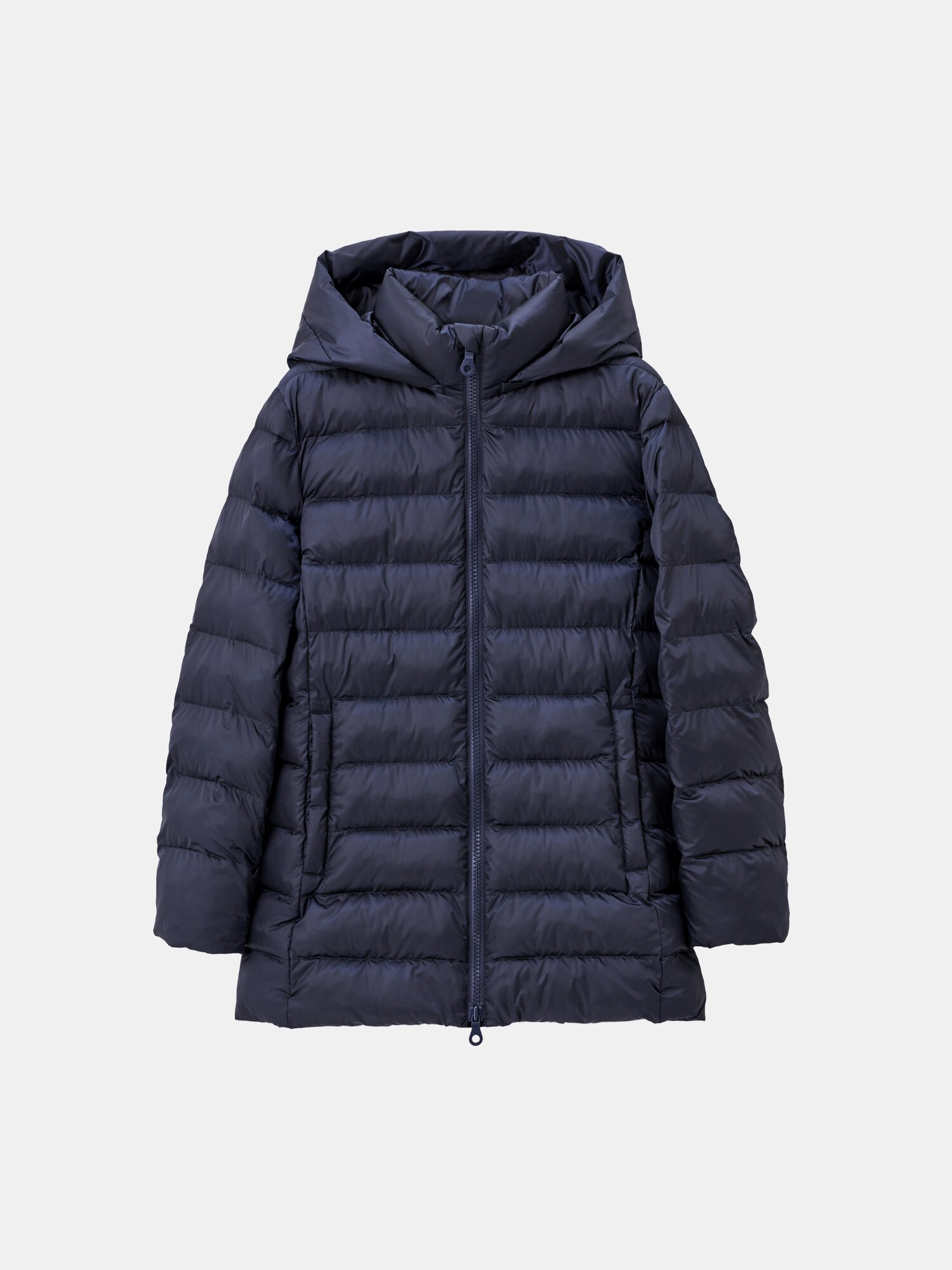 PLSTプラステ ネイビー フード付きダウンコート S PLST（ダウンコート）のフリマアイテム一覧