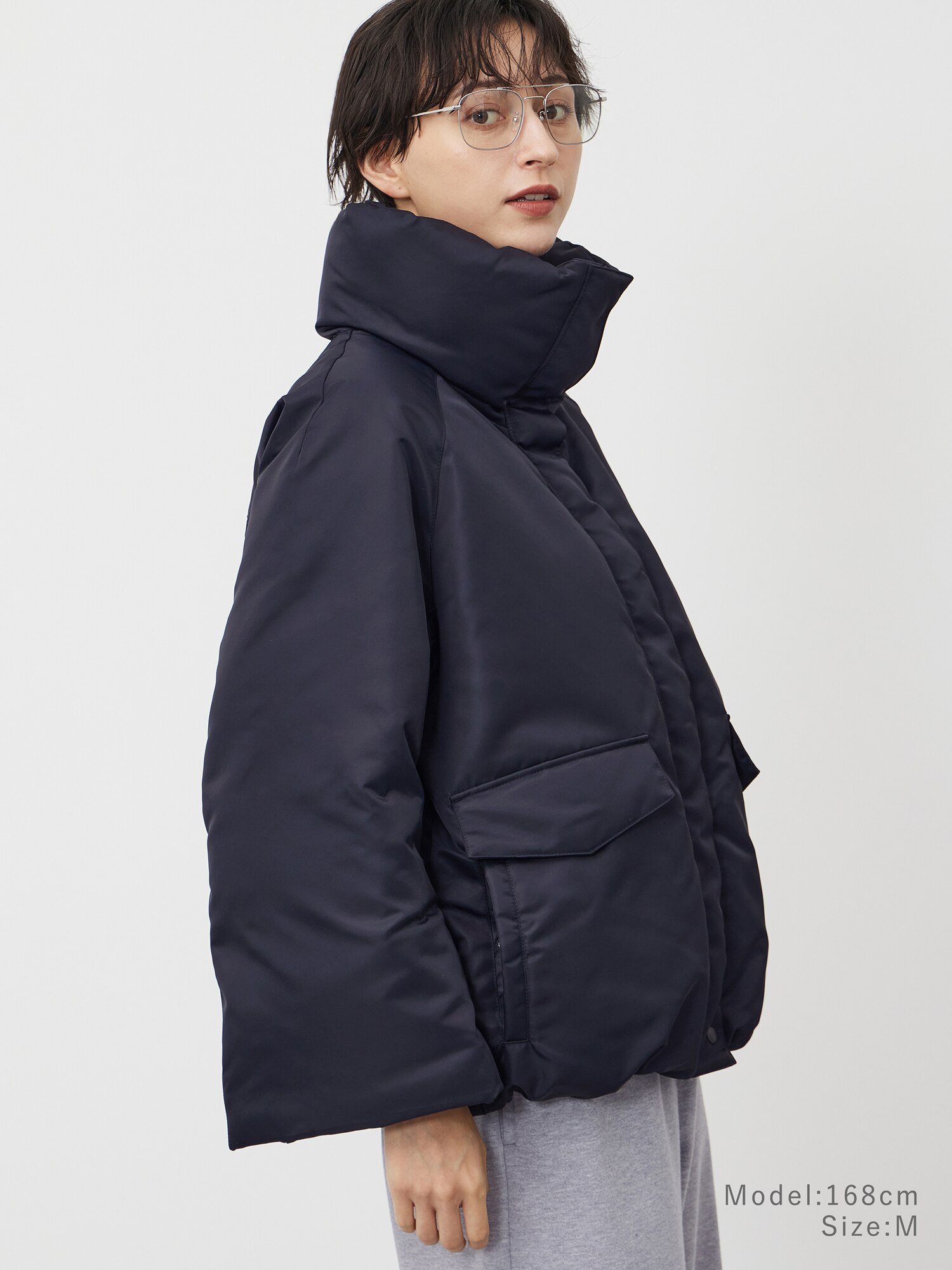 PLST(プラステ)公式 | スタンドカラーパデッドブルゾン