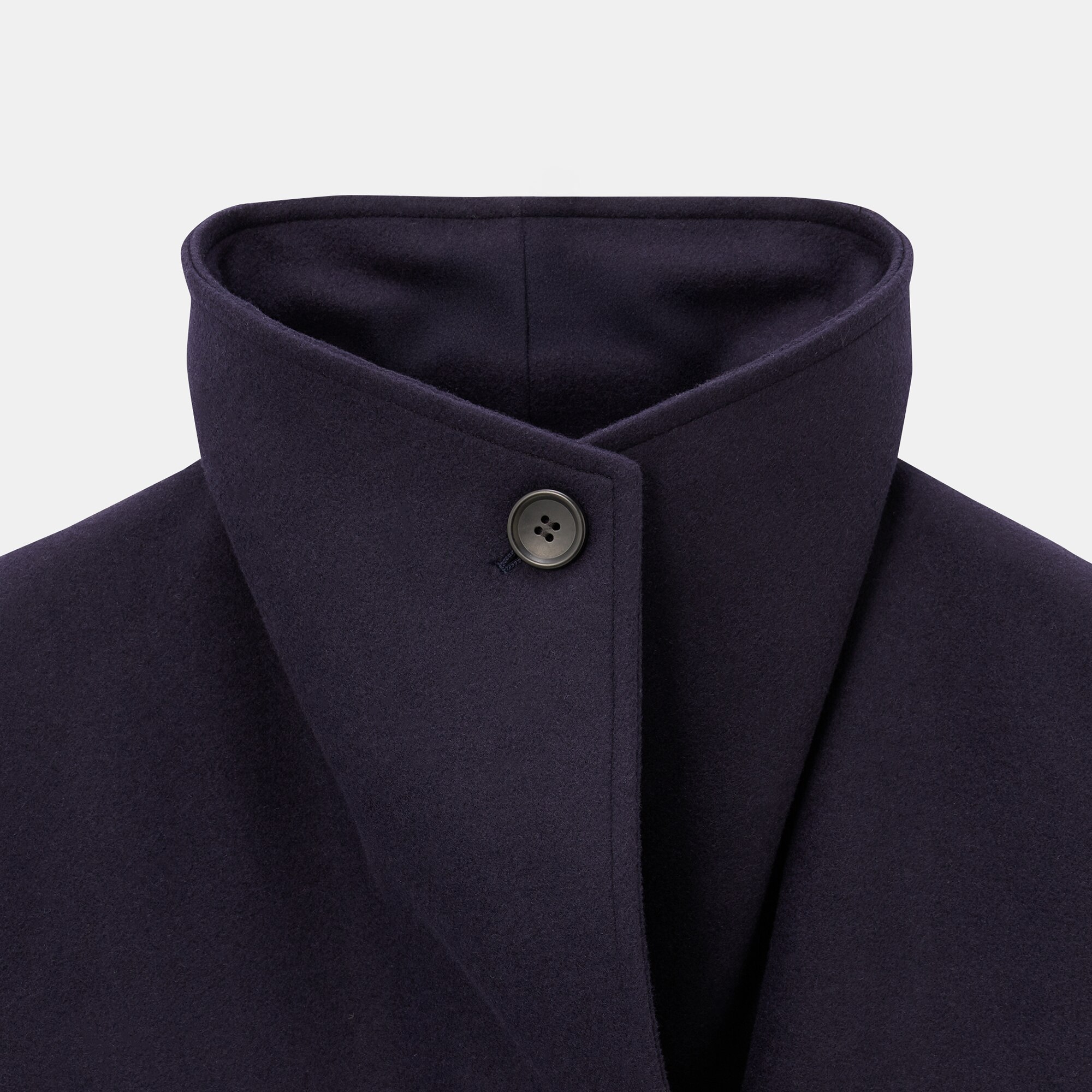 PLST(プラステ)公式 | ウールモッサ2WAYスタンドカラーコート