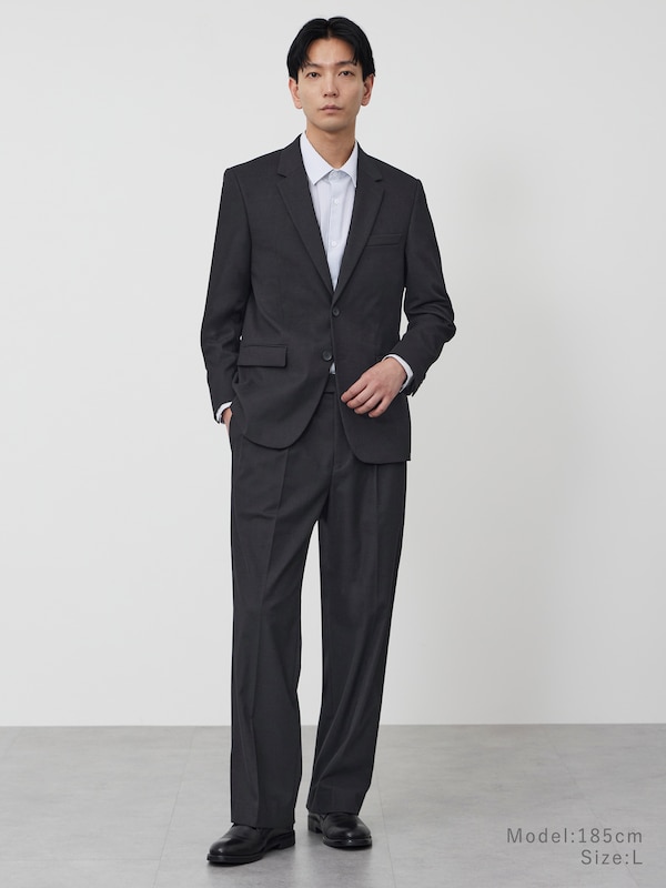 ウォッシャブルフラノジャケット