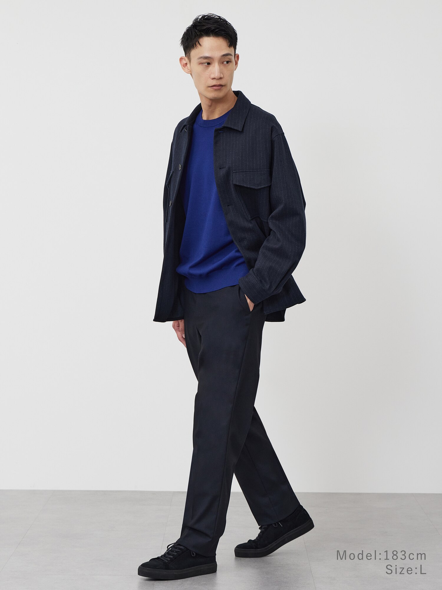 PLST(プラステ)公式 | ウォッシャブルフラノトラウザーズ