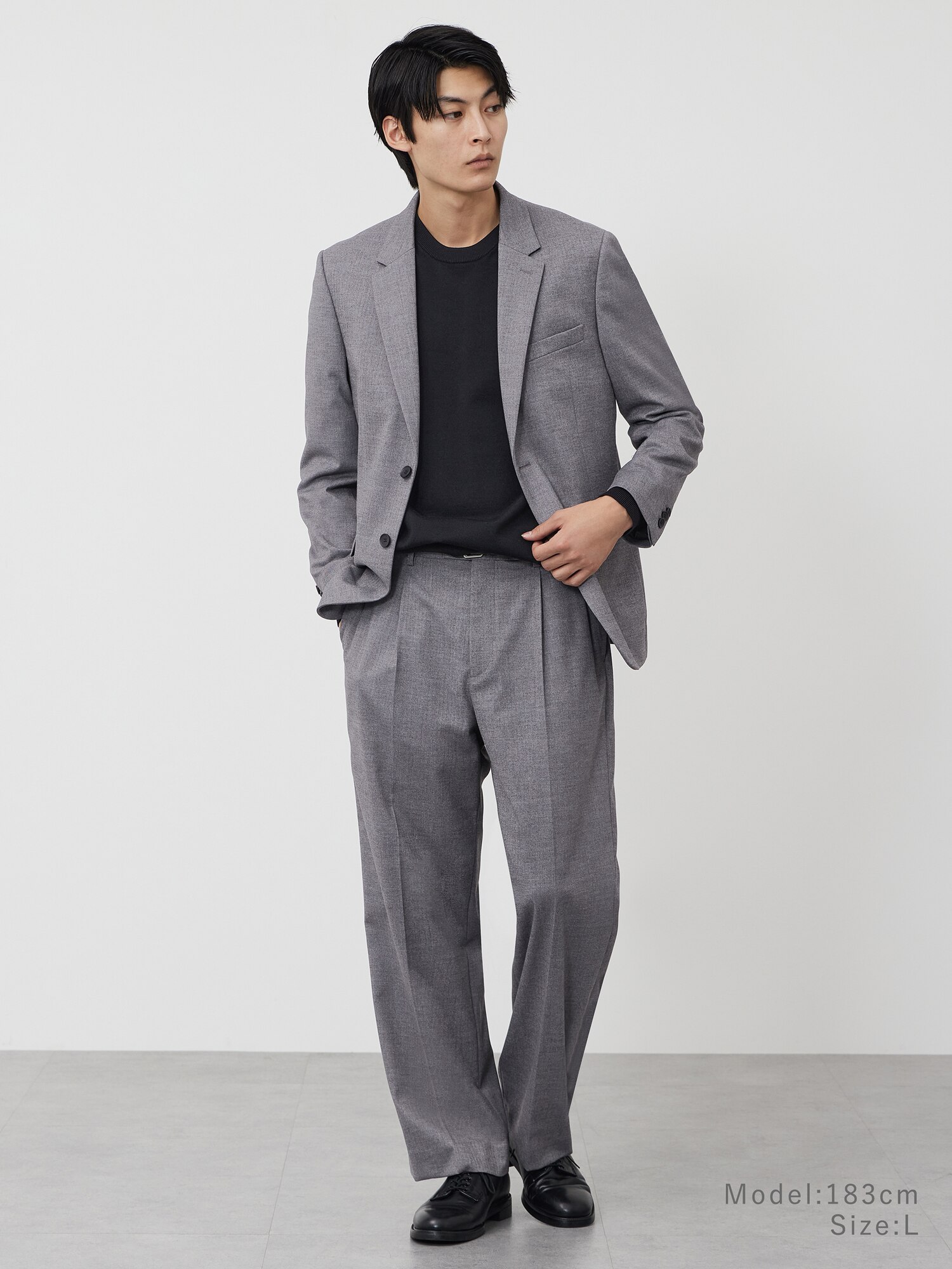 PLST(プラステ)公式 | ウォッシャブルフラノワイドパンツ