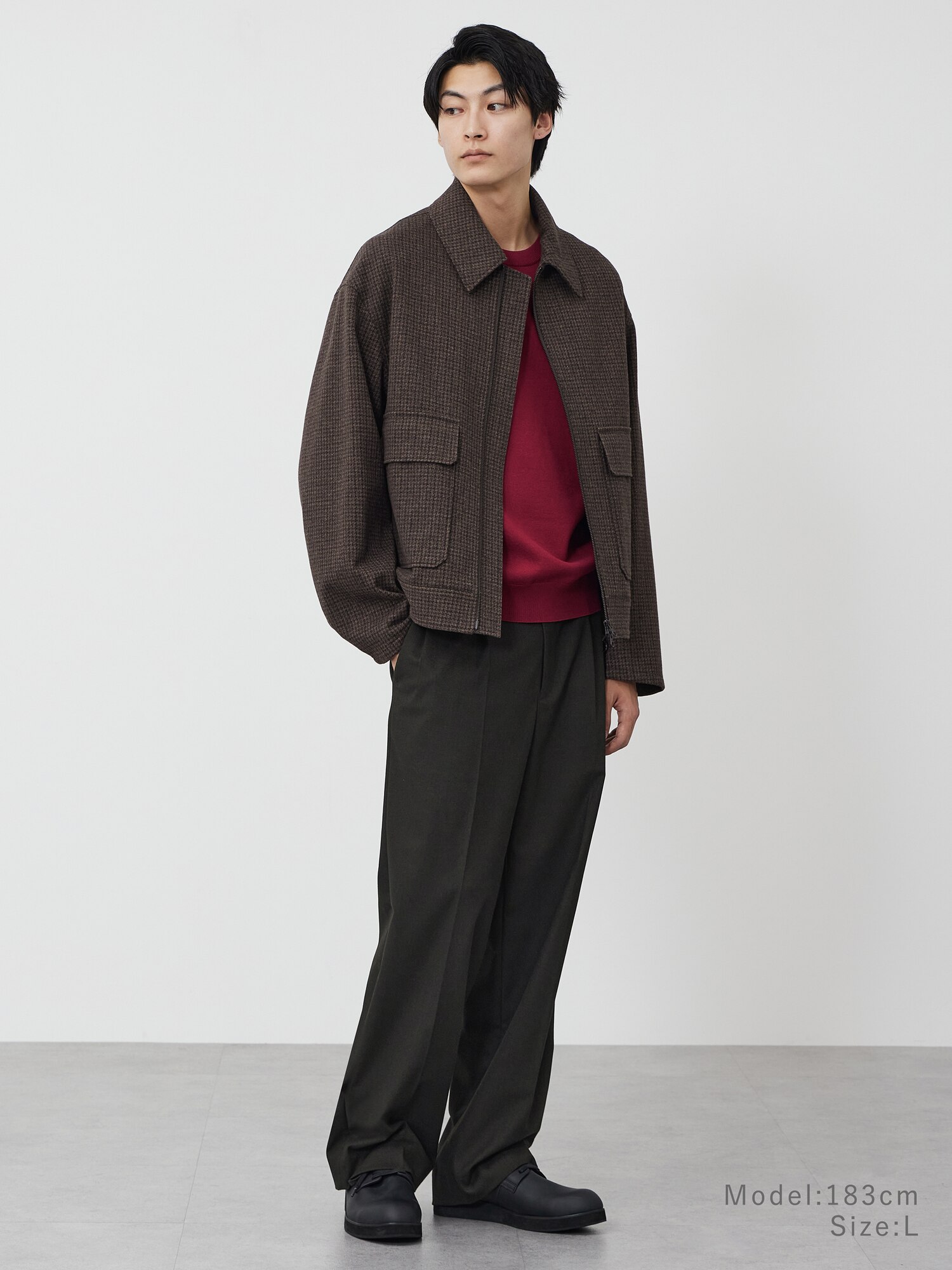 PLST(プラステ)公式 | ウォッシャブルフラノワイドパンツ