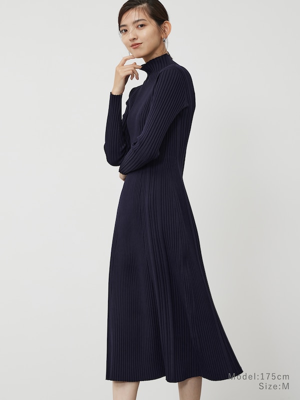 ホールガーメント®リブニットワンピース