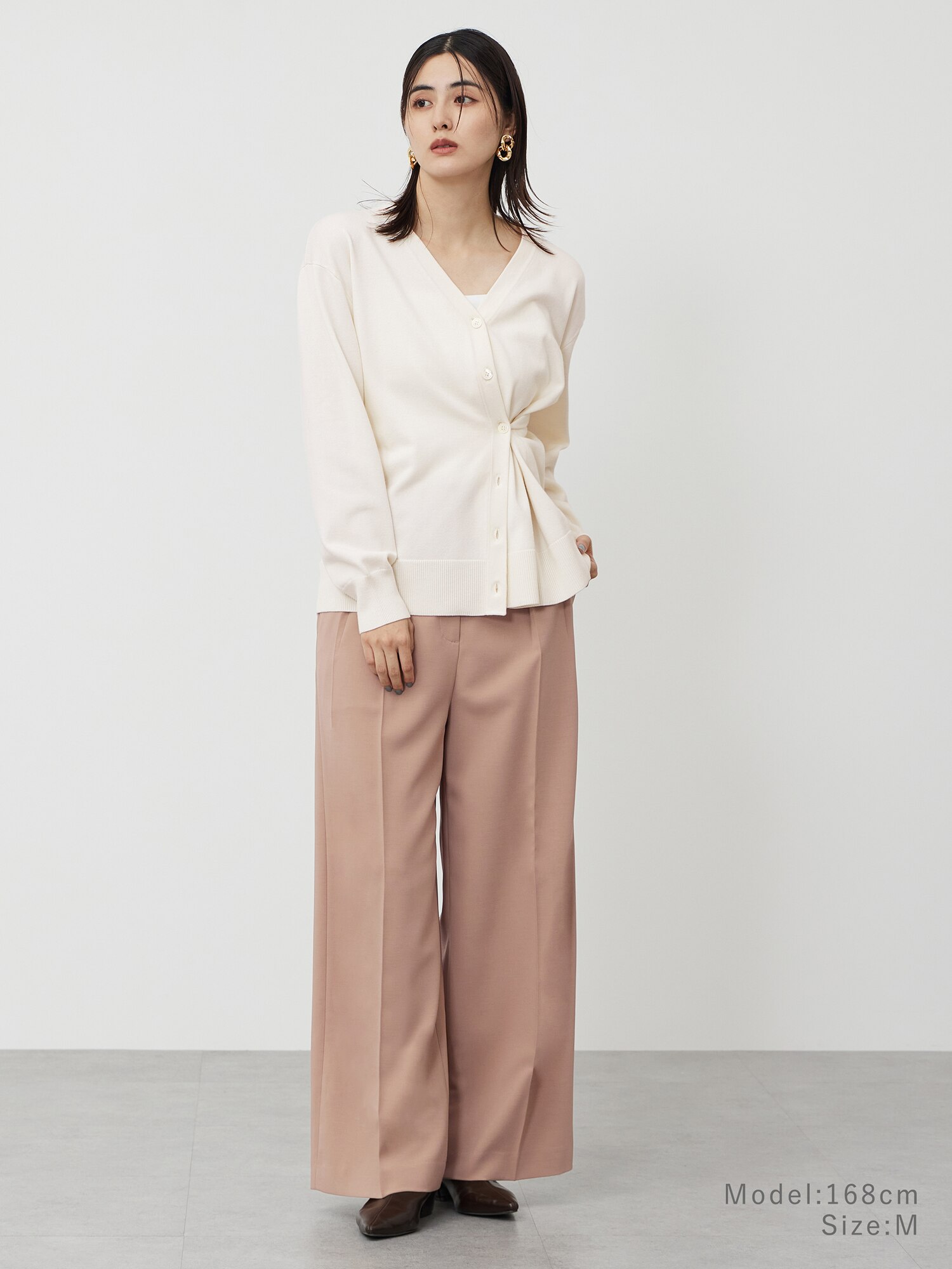 PLST(プラステ)公式 | ウールミックス2WAYカーディガン