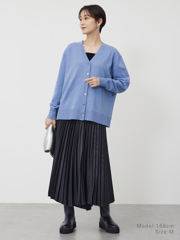 ウールミックス2WAYカーディガン