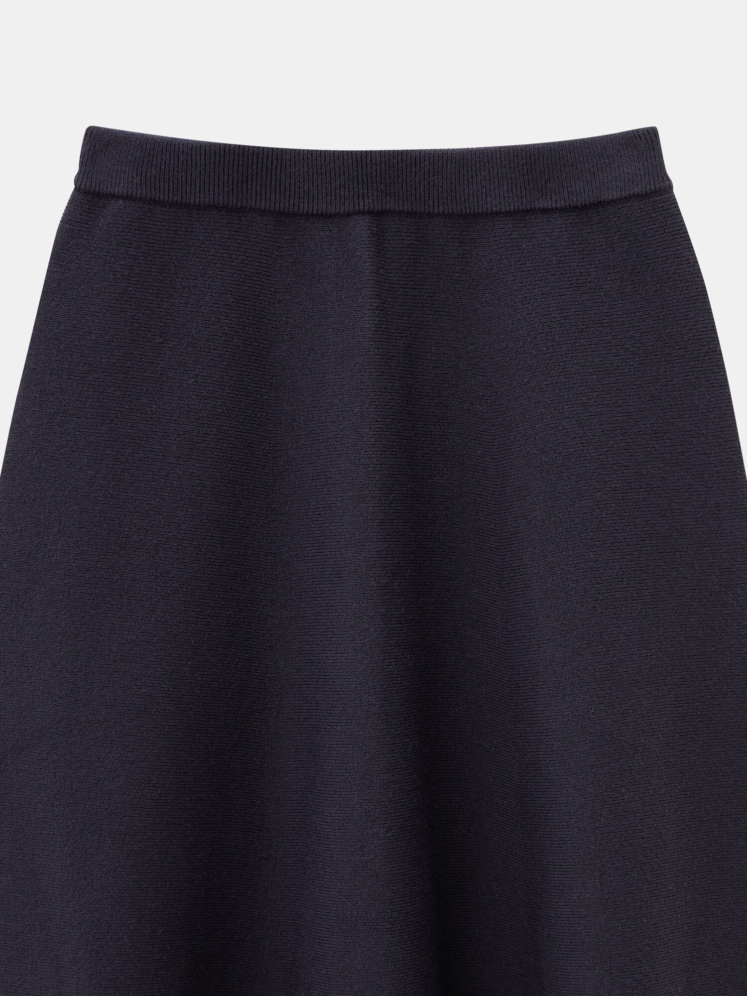 Ricco★　新品プラステウールコットンブレンドフレアスカート ホワイトS PLST(プラステ)公式 | レディースのスカート (フレア)