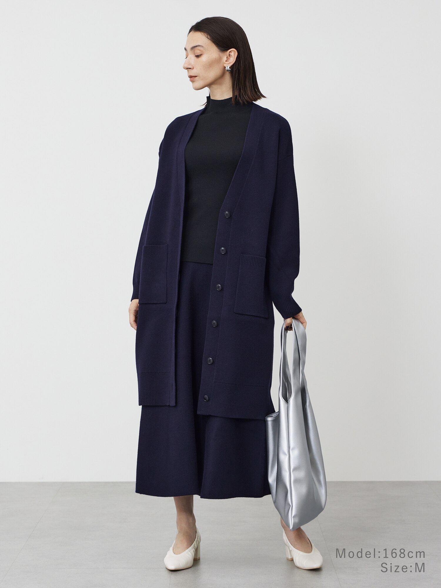 Ricco★　新品プラステウールコットンブレンドフレアスカート ホワイトS PLST(プラステ)公式 | スカート(レディース)