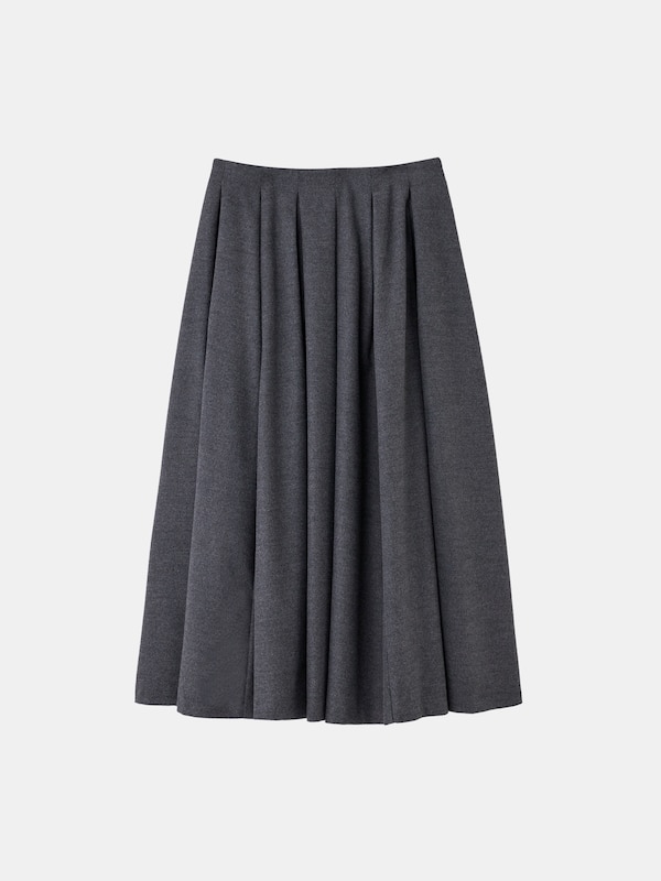 タックボリュームスカート