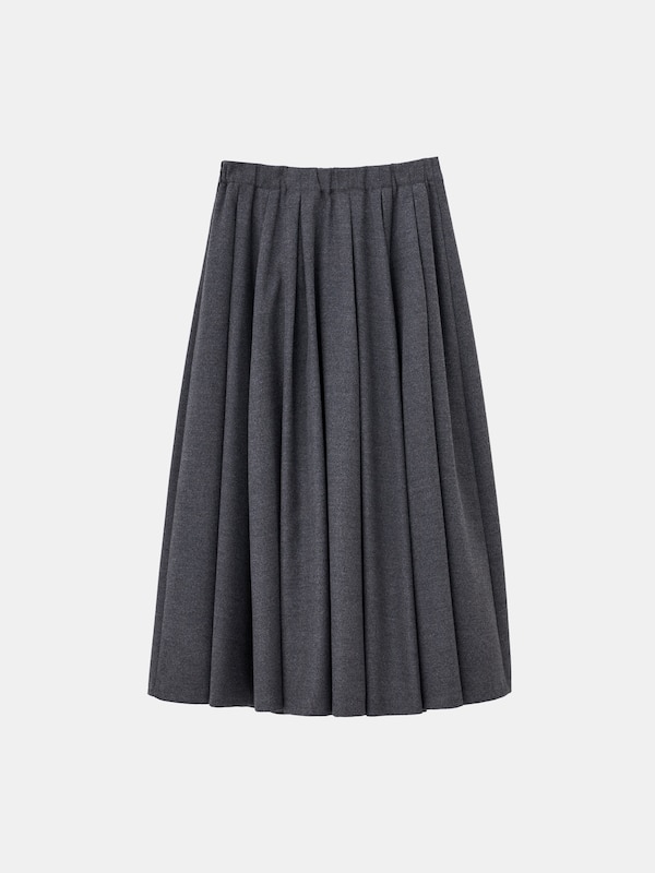 タックボリュームスカート