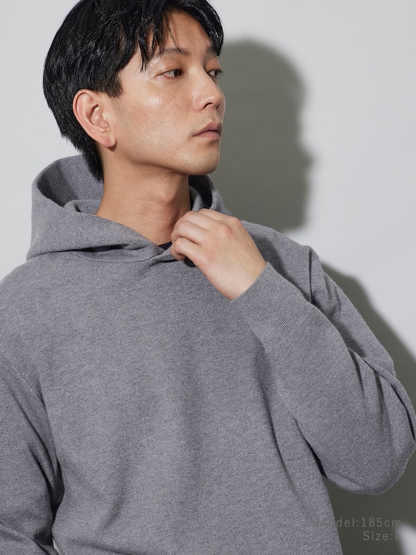 カシミヤブレンドパーカ