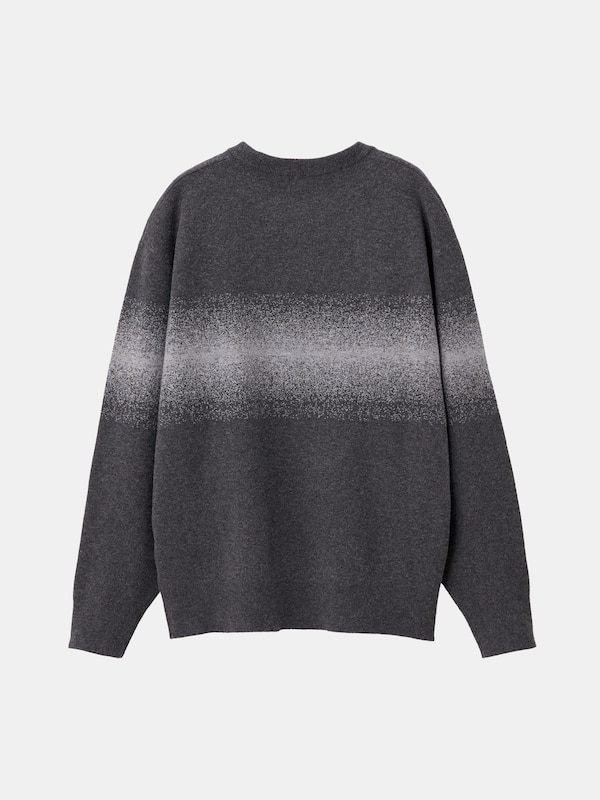 カシミヤブレンドクルーネックセーター