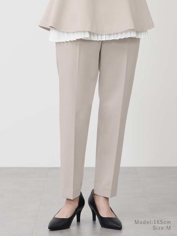 ダブルクロスプリーツレイヤードセットアッ��プ