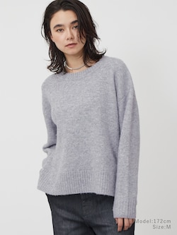 スパンコールミックスセーター