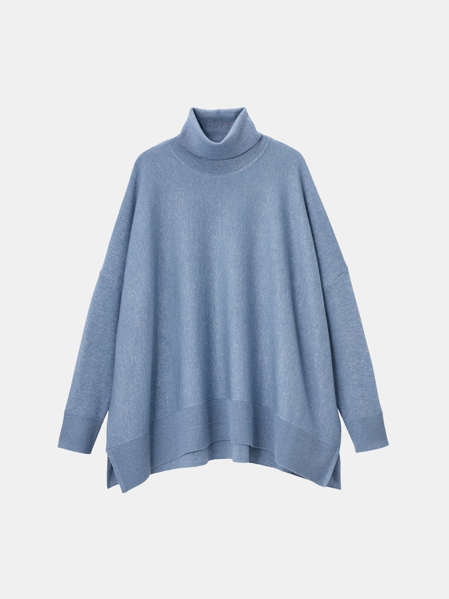 PLST(プラステ)公式 | ラメポンチョセーター