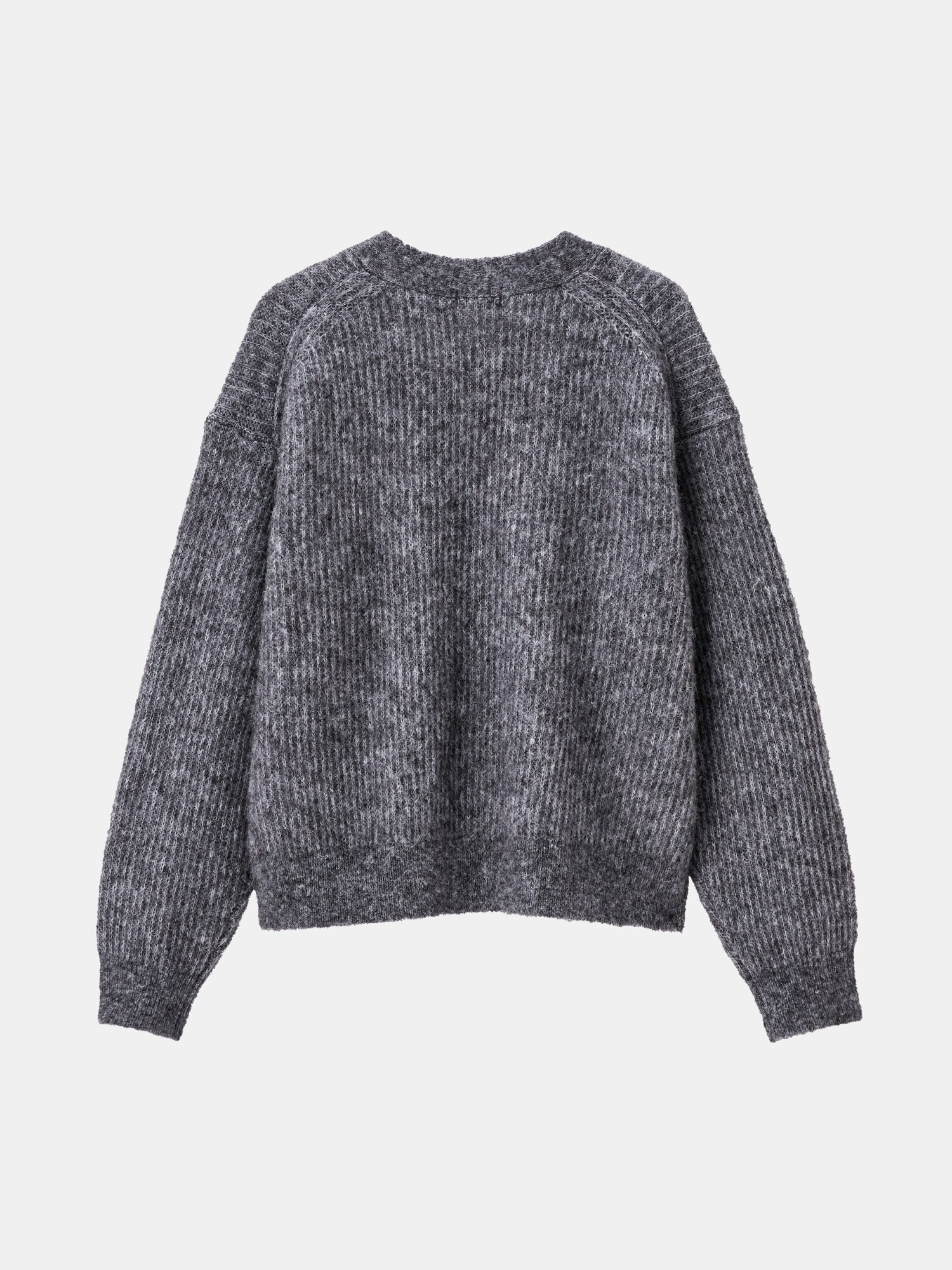 PLST(プラステ)公式 | ブラッシュドヤーンVネックカーディガン