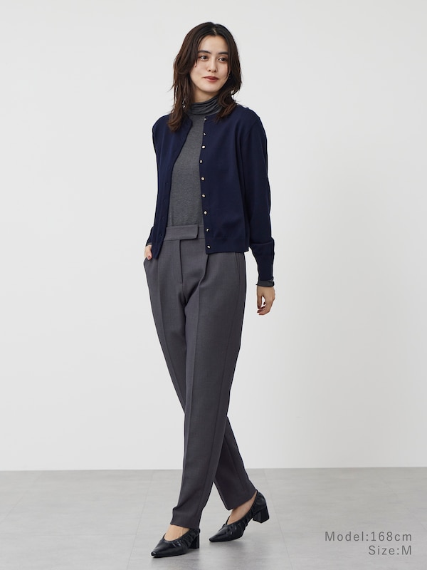 ウォームリザーブカシミヤブレンドタートルネックT