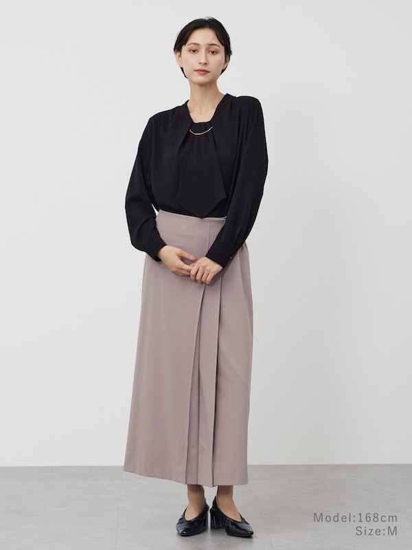 UVカットチェーンパーツブラウス