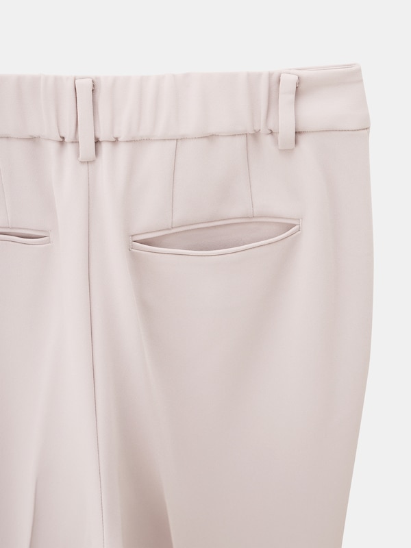 【丈長め】トリアセブレンドストレートパンツ