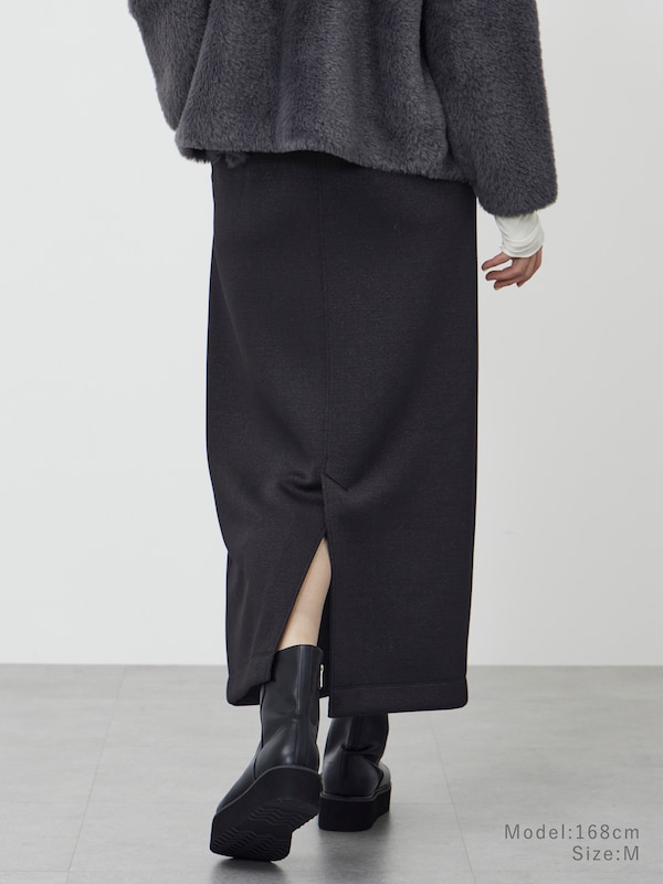 ラメジャージーナロースカート