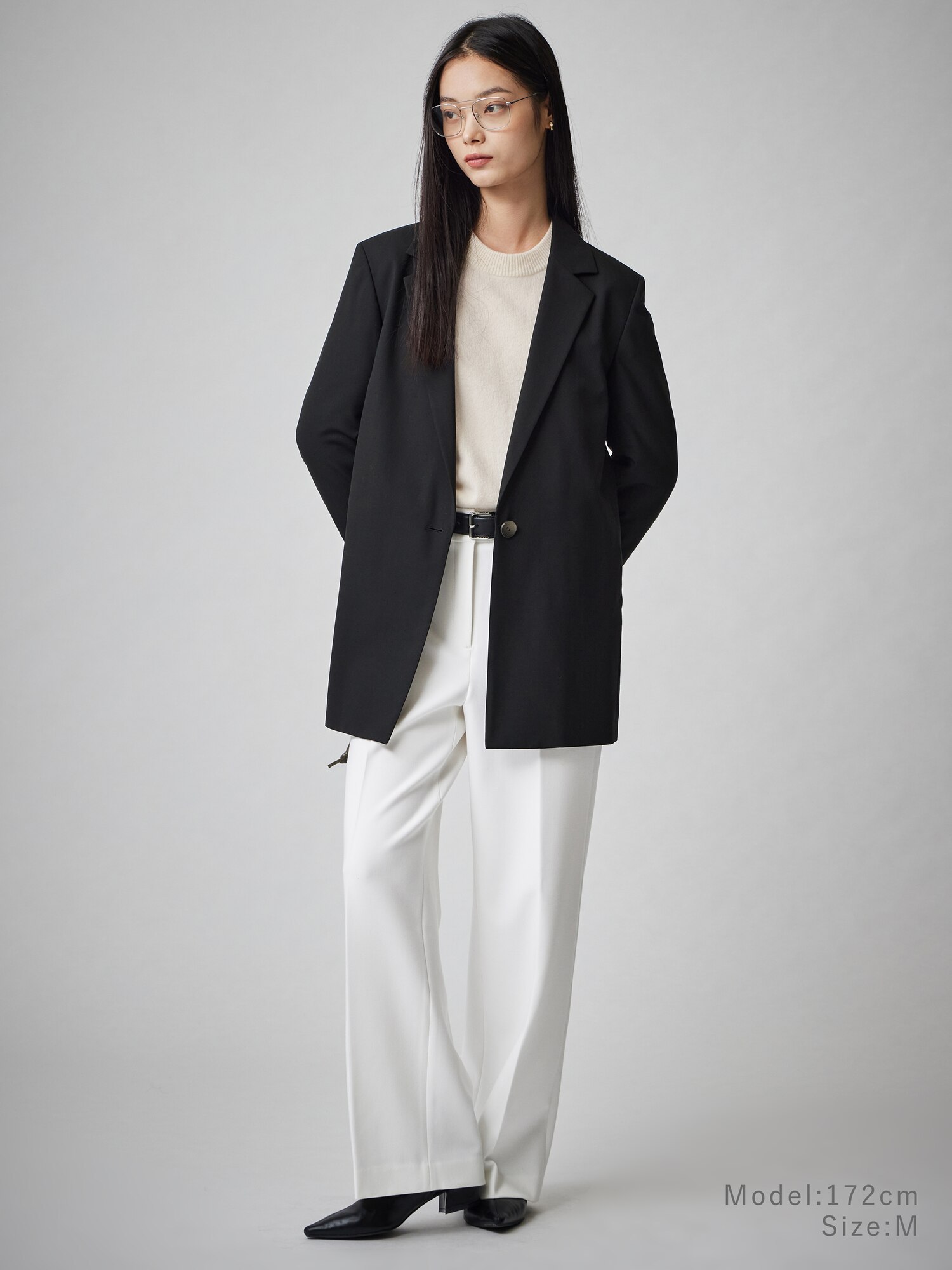 PLST(プラステ)公式 | ウールブレンドオーバーサイズジャケット