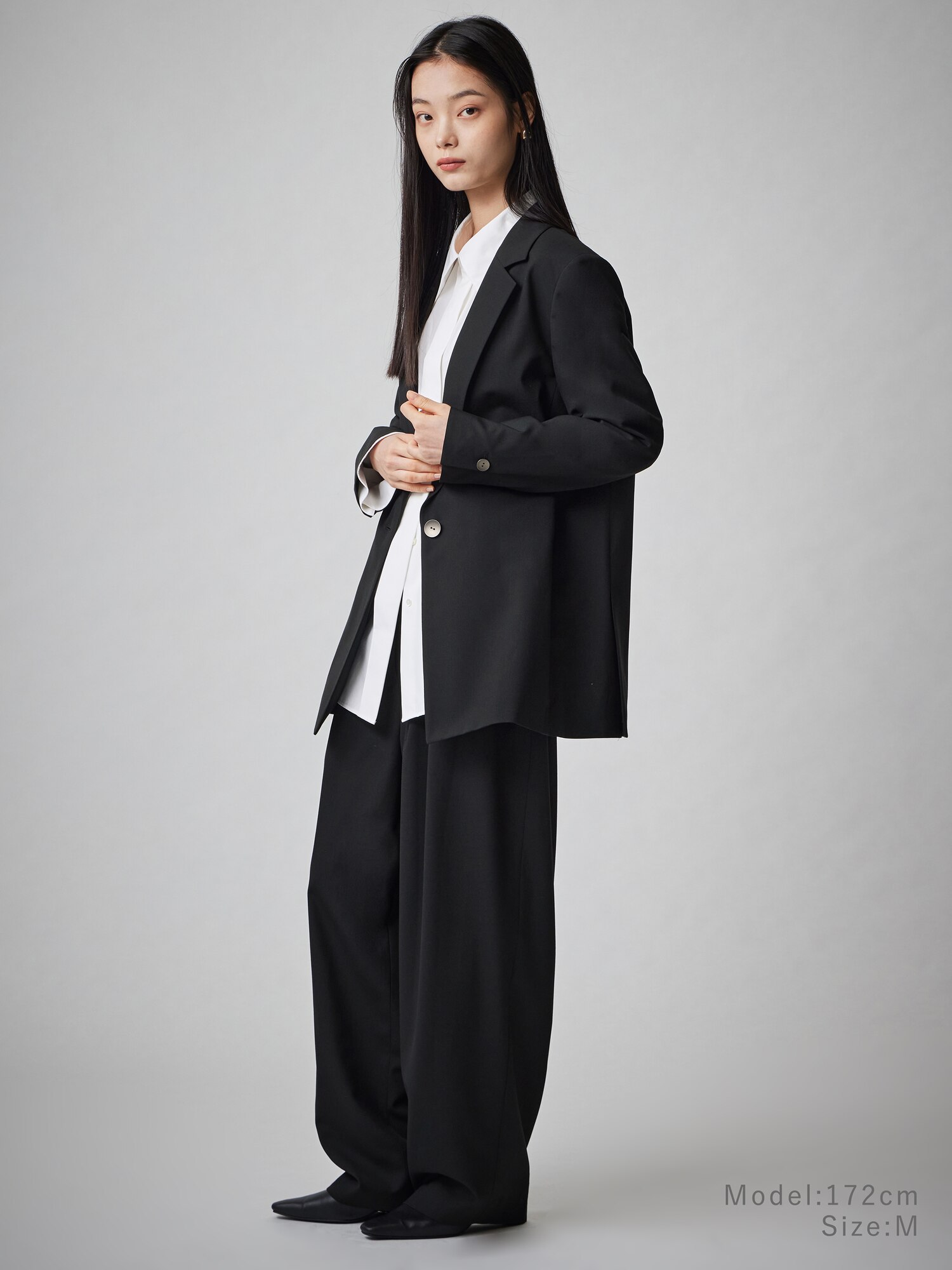 PLST(プラステ)公式 | ウールブレンドオーバーサイズジャケット