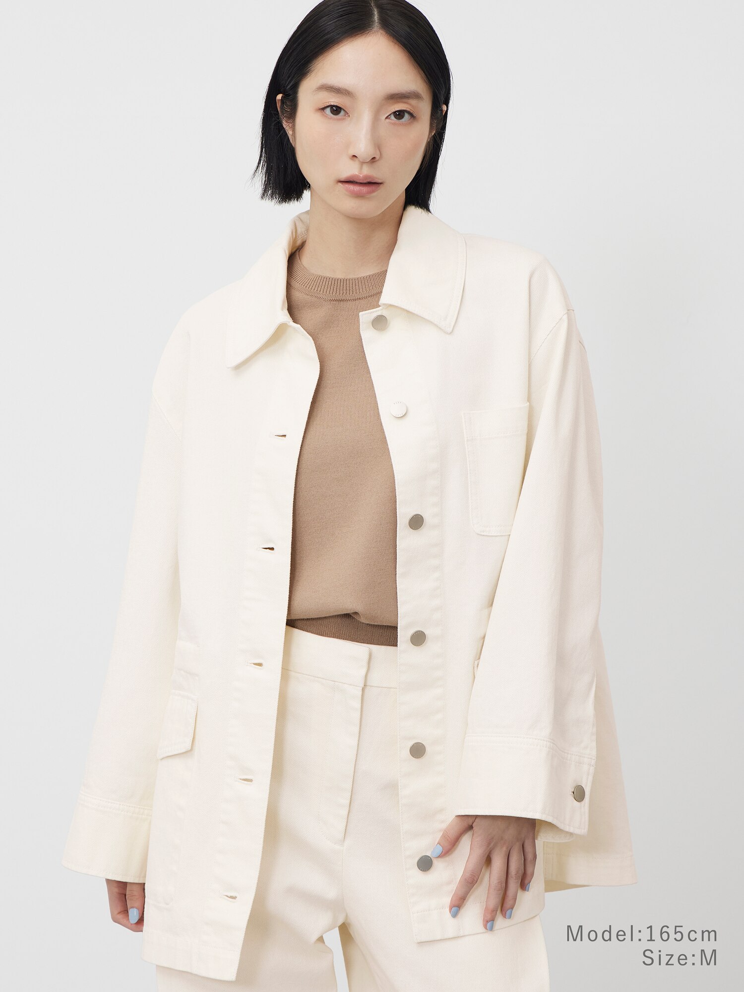 PLST(プラステ)公式 | コットンドローストリングワークジャケット